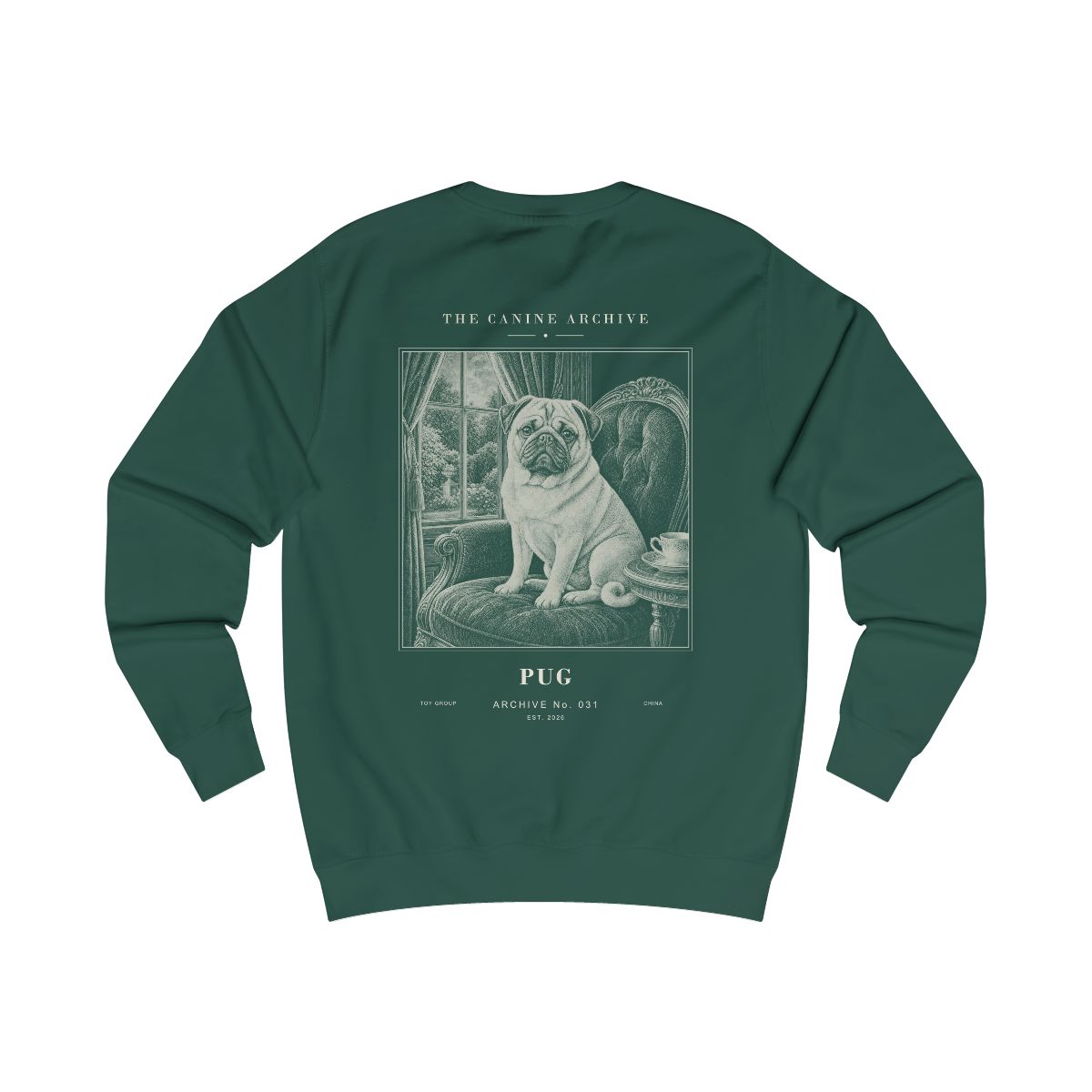 Pug Archive Sweatshirt