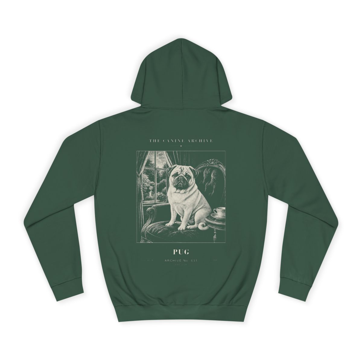 Pug Archive Hoodie