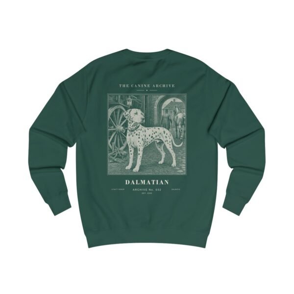 Dalmatian Archive Sweatshirt in Bottle Green