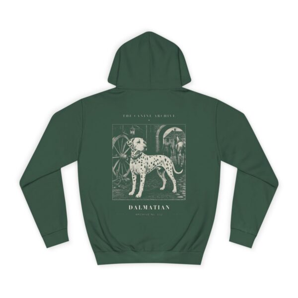 Dalmatian Archive Hoodie in Bottle Green