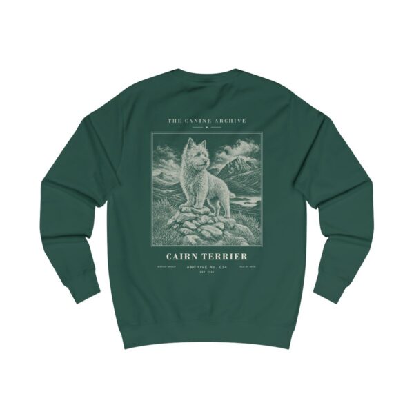 Cairn Terrier Archive Sweatshirt in Bottle Green