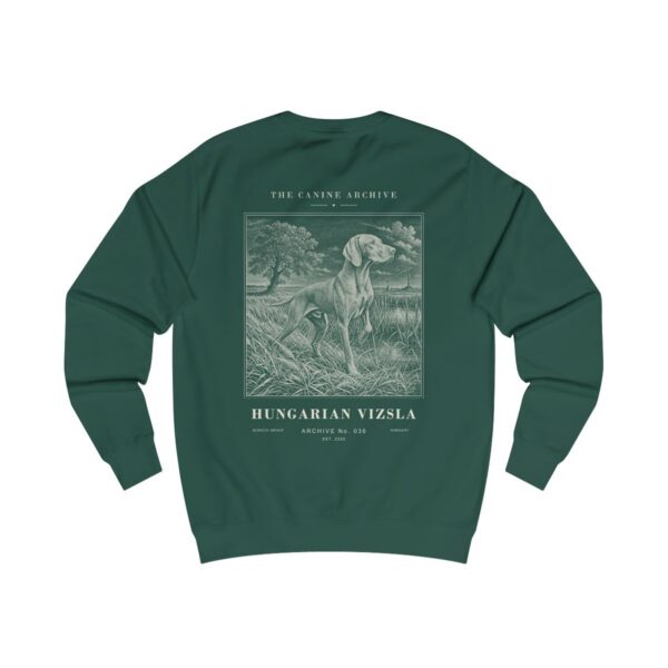 Hungarian Vizsla Archive Sweatshirt in Bottle Green