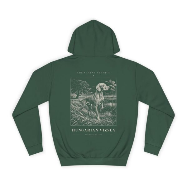 Hungarian Vizsla Archive Hoodie in Bottle Green