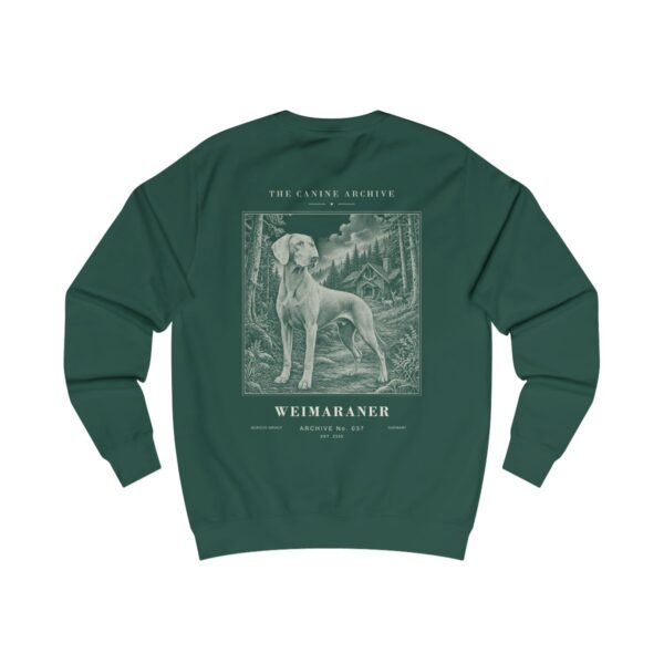 Weimaraner Archive Sweatshirt in Bottle Green