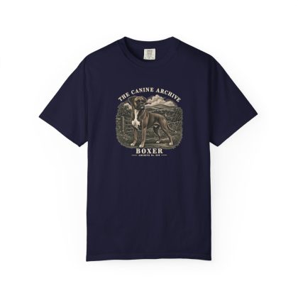 Boxer Front Study Tee in True Navy