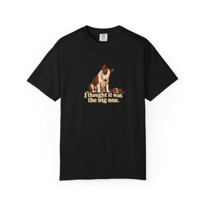 Bull Terrier Humour Tee in Black
