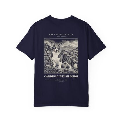 Cardigan Welsh Corgi Tee in True Navy