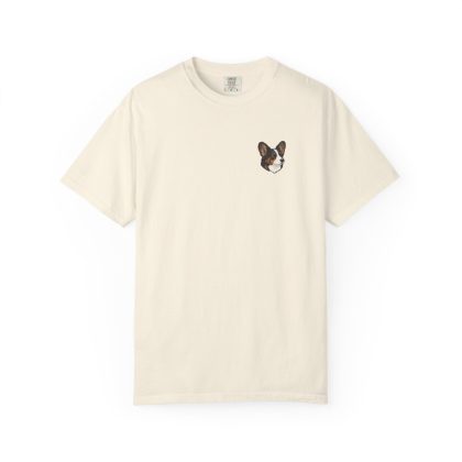 Cardigan Welsh Corgi Portrait Tee in Ivory