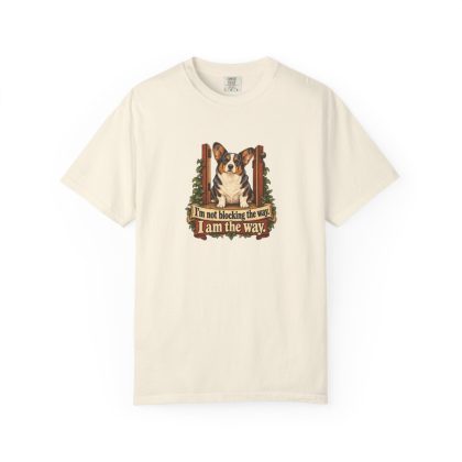Cardigan Welsh Corgi Humour Tee in Ivory