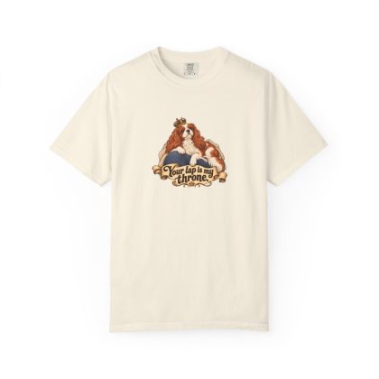 Cavalier King Charles Spaniel Humour Tee in Ivory