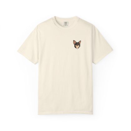Chihuahua Smooth Portrait Tee in Ivory