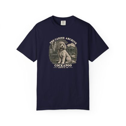 Cockapoo Front Study Tee in True Navy