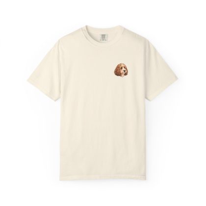 Cockapoo Portrait Tee in Ivory