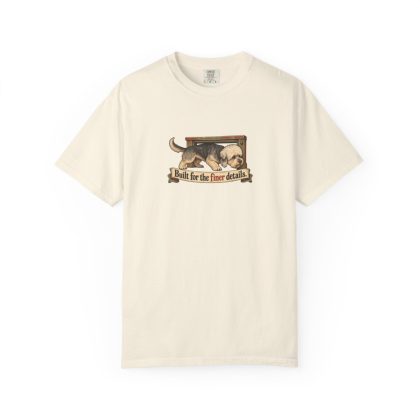 Dandie Dinmont Terrier Humour Tee in Ivory