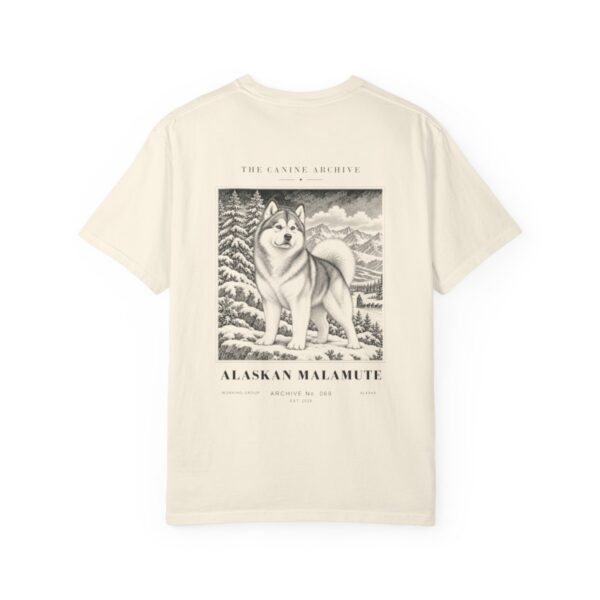 Alaskan Malamute Tee in Ivory