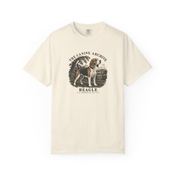 Beagle Front Study Tee in Ivory