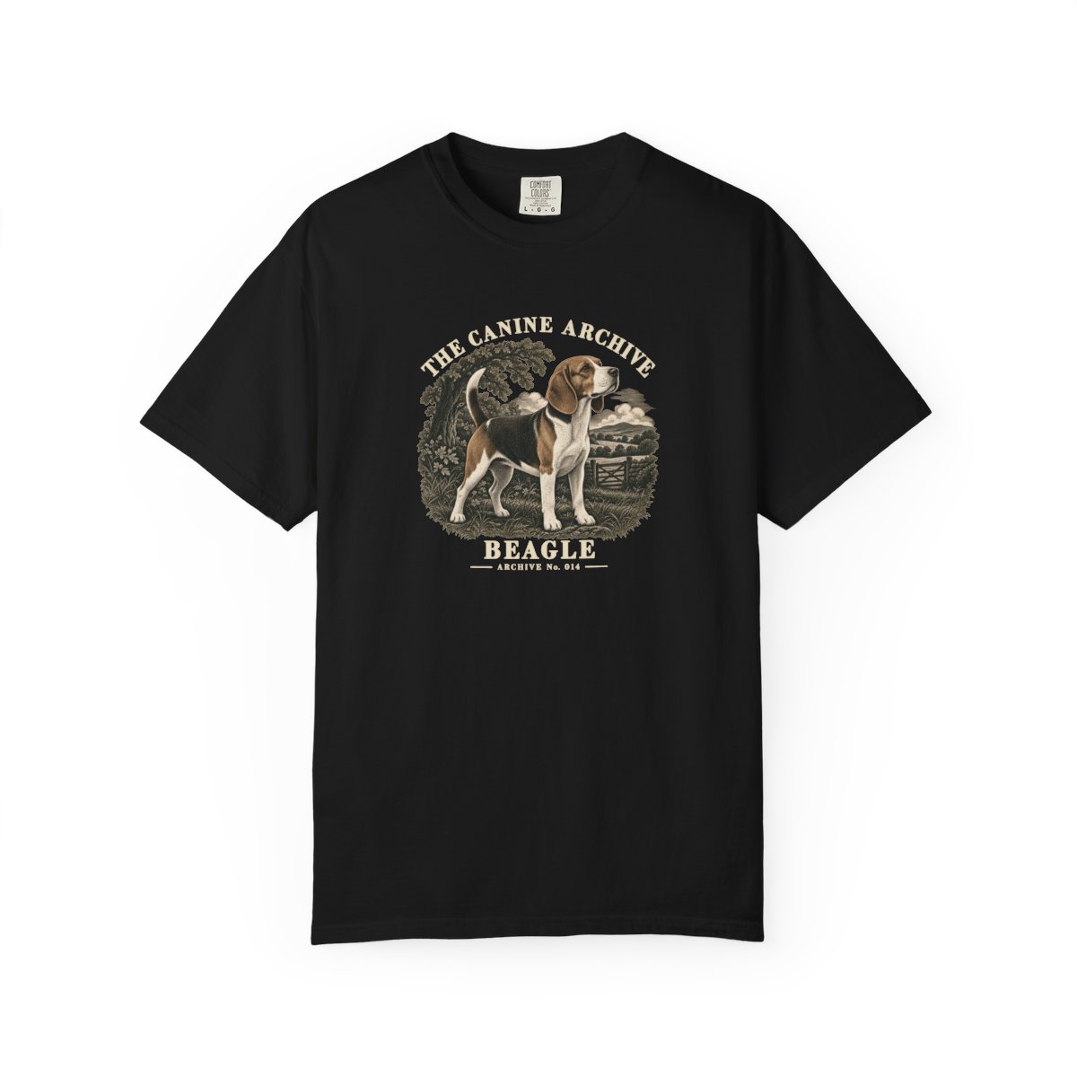 Beagle Front Study Tee