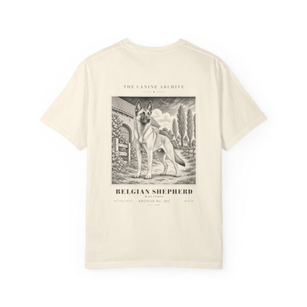 Belgian Shepherd Malinois Tee in Ivory