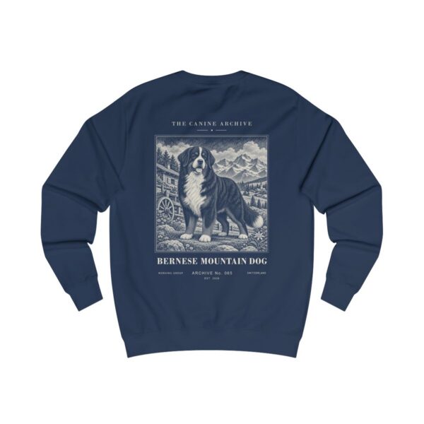 Bernese Mountain Dog Sweatshirt in Oxford Navy