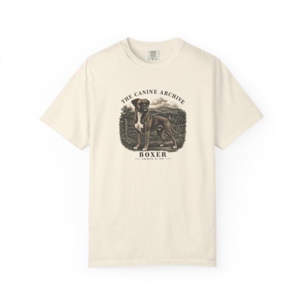 Boxer Front Study Tee in Ivory