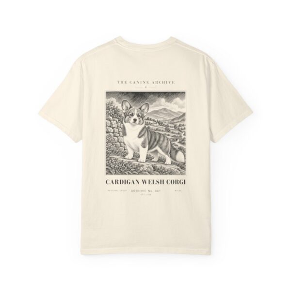 Cardigan Welsh Corgi Tee in Ivory