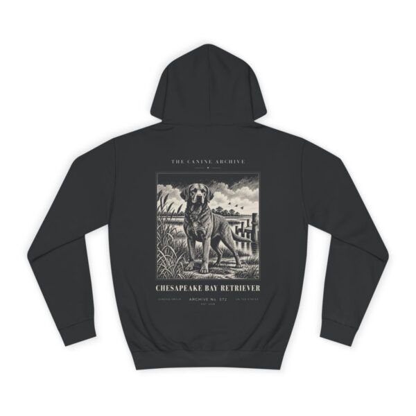 Chesapeake Bay Retriever Hoodie in Jet Black