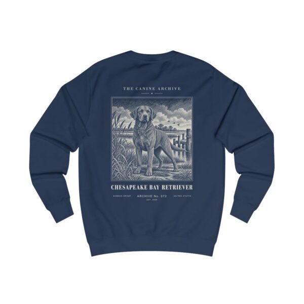 Chesapeake Bay Retriever Sweatshirt in Oxford Navy