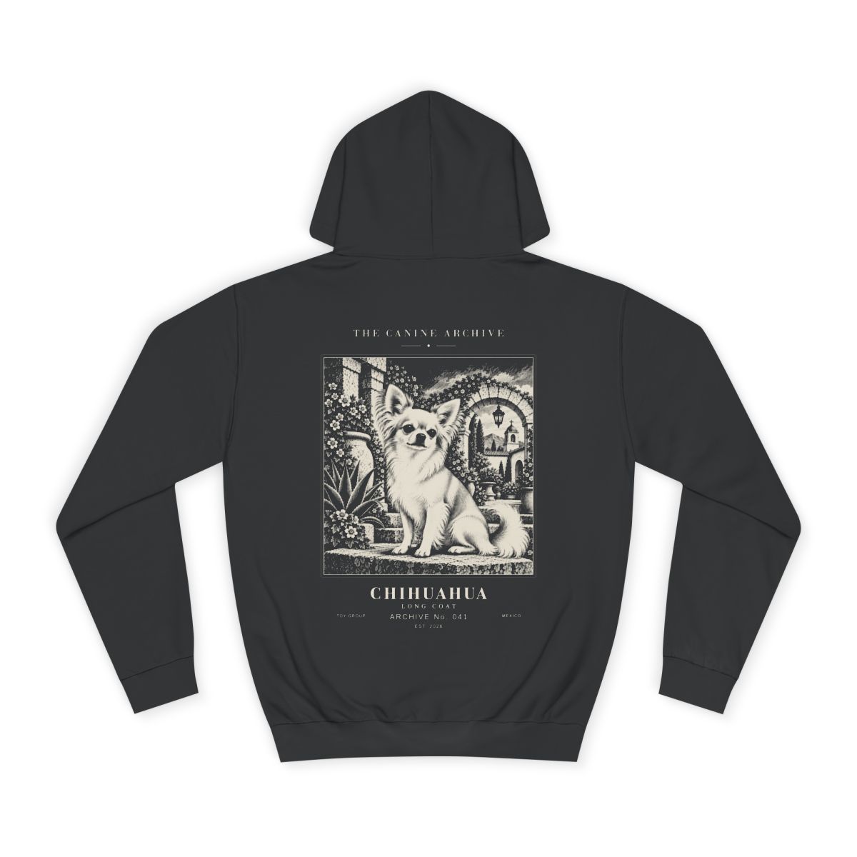 Chihuahua Long Coat Hoodie