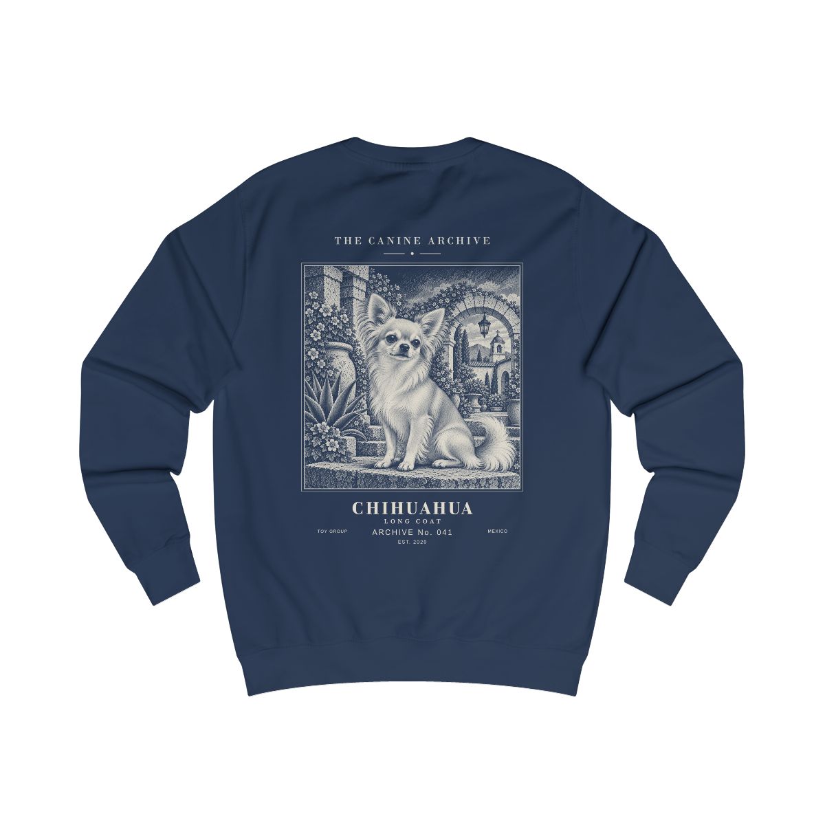 Chihuahua Long Coat Sweatshirt