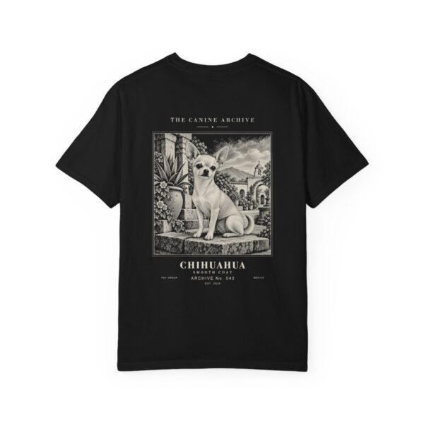 Chihuahua Smooth Coat Tee in Black