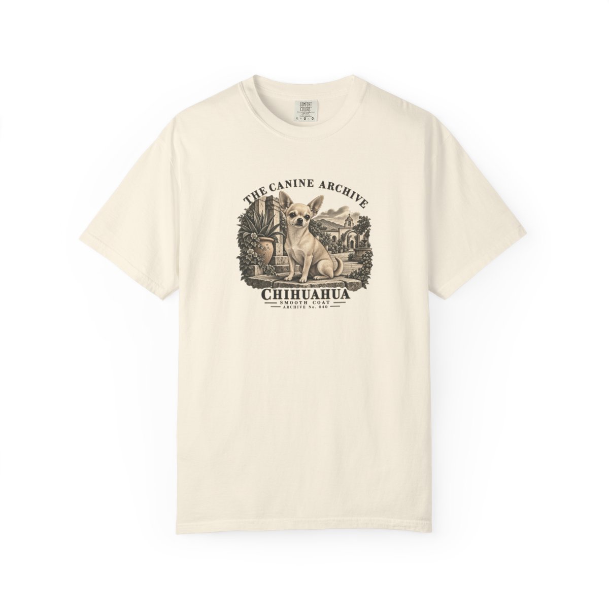 Chihuahua Smooth Coat Front Study Tee
