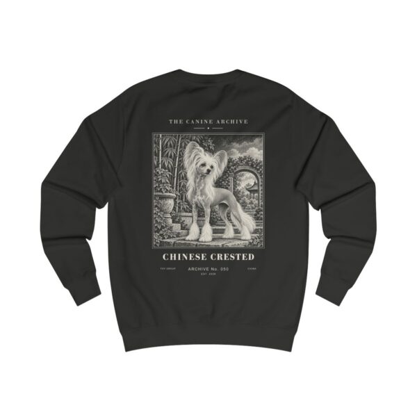 Chinese Crested Sweatshirt in Jet Black