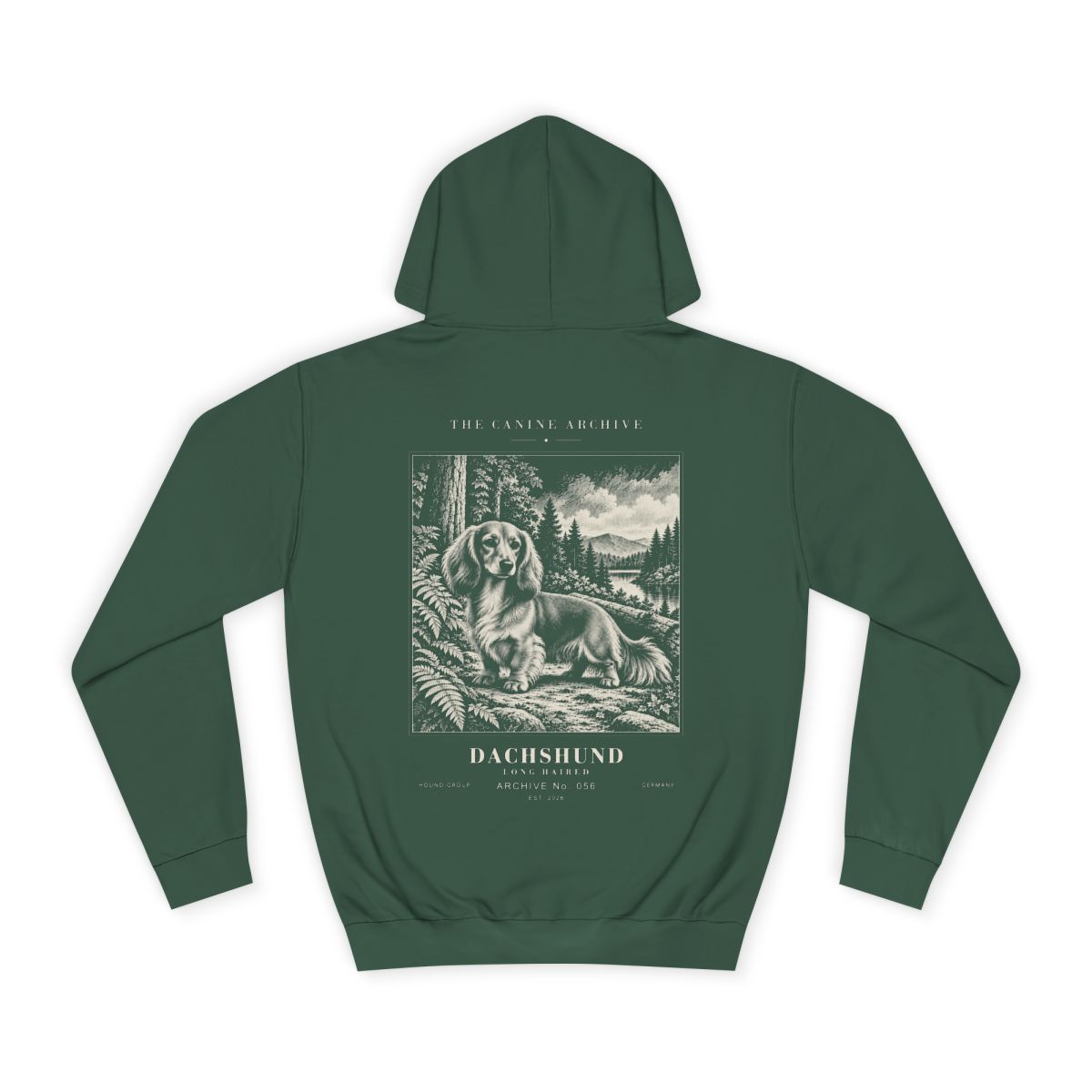 Dachshund Long Haired Hoodie