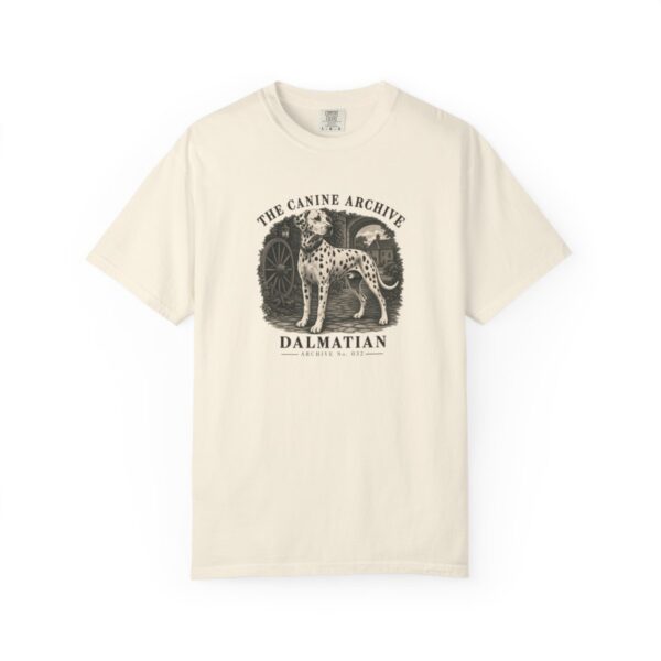 Dalmatian Front Study Tee in Ivory