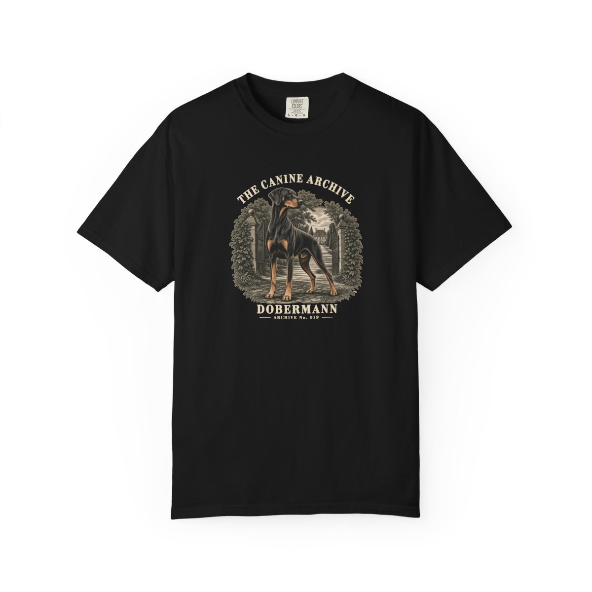 Dobermann Front Study Tee