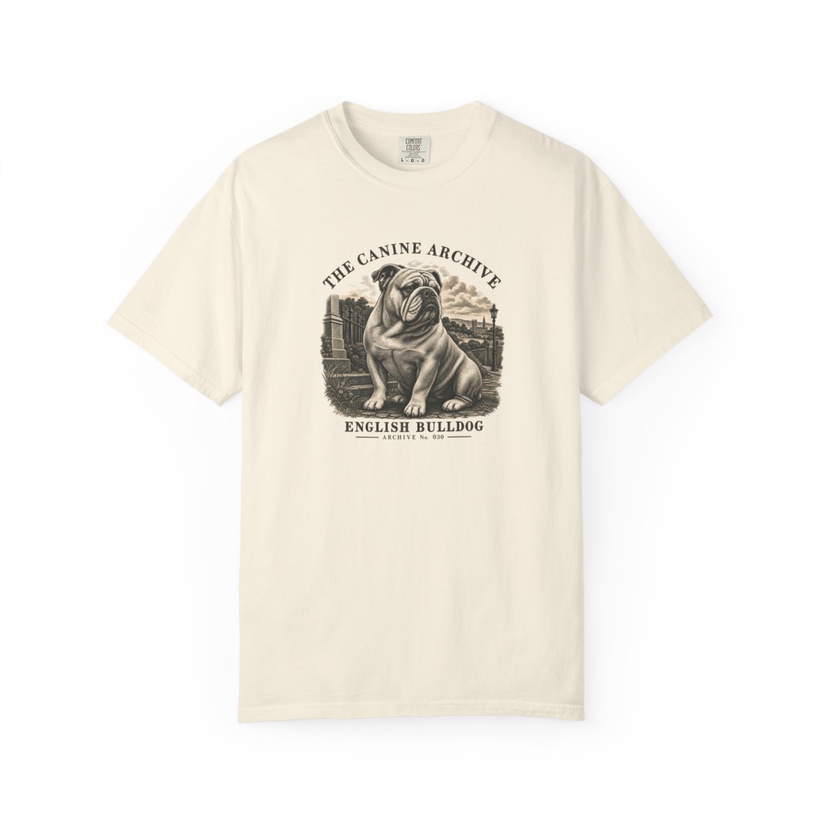 English Bulldog Front Study Tee