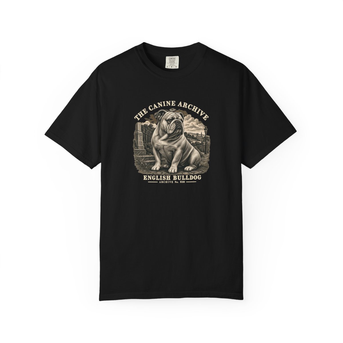 English Bulldog Front Study Tee