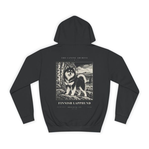 Finnish Lapphund Hoodie in Jet Black