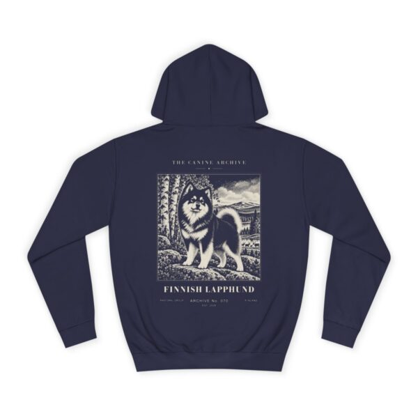 Finnish Lapphund Hoodie in Oxford Navy
