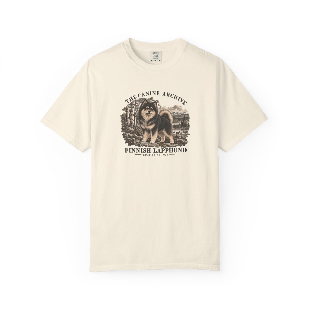 Finnish Lapphund Front Study Tee
