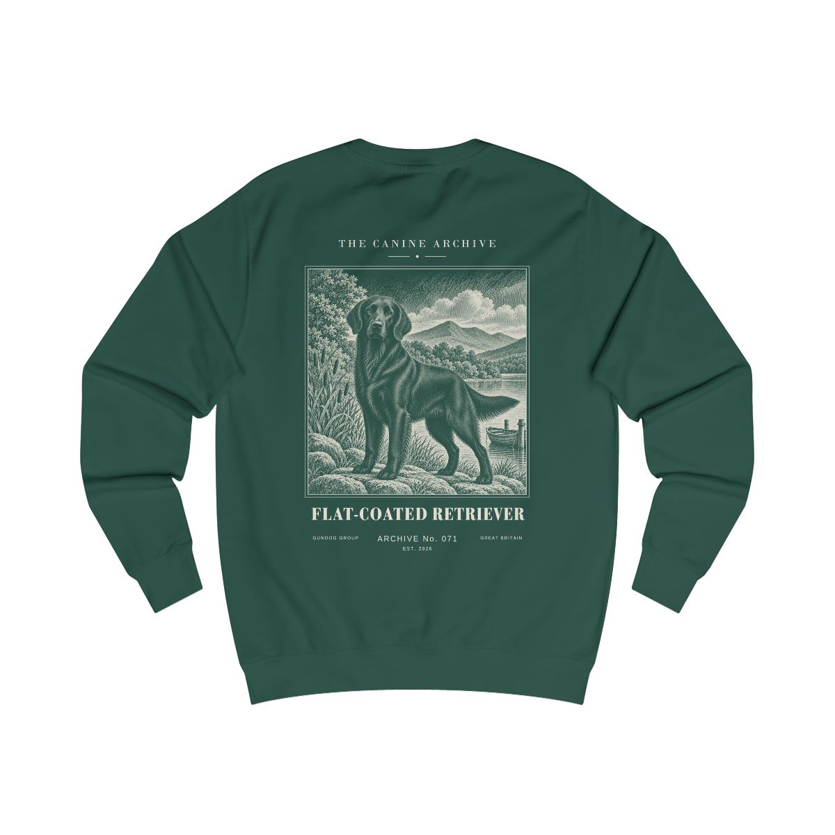 Flat-Coated Retriever Sweatshirt