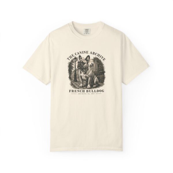 French Bulldog Front Study Tee in Ivory