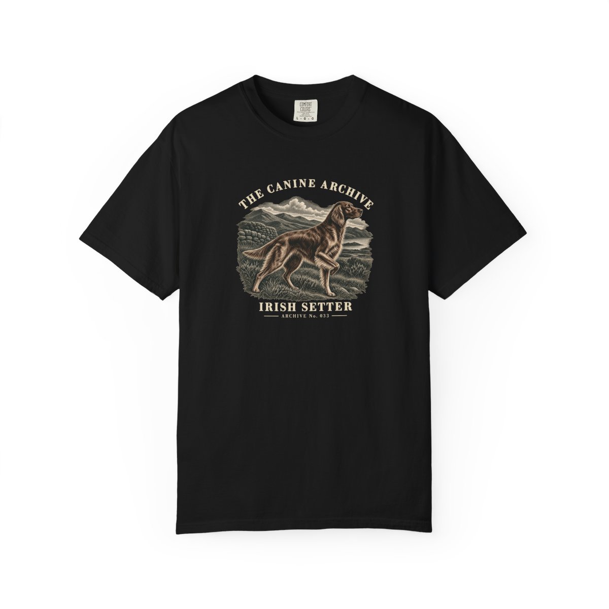 Irish Setter Front Study Tee