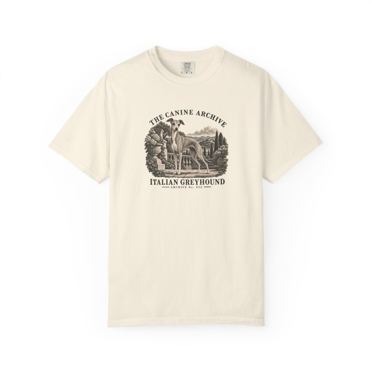 Italian Greyhound Front Study Tee