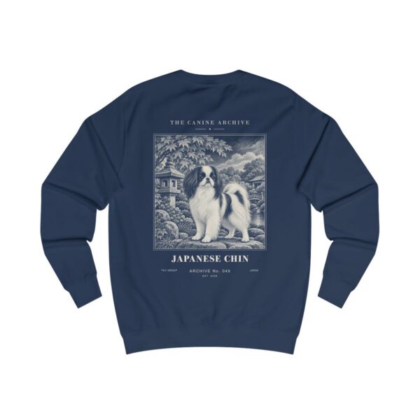 Japanese Chin Sweatshirt in Oxford Navy