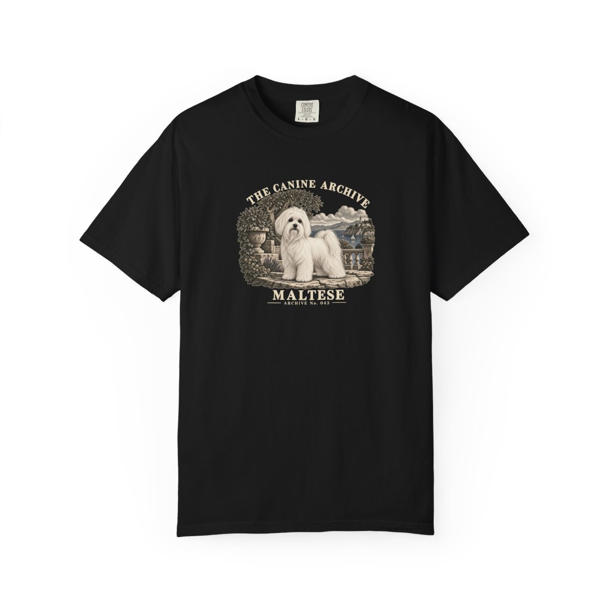 Maltese Front Study Tee