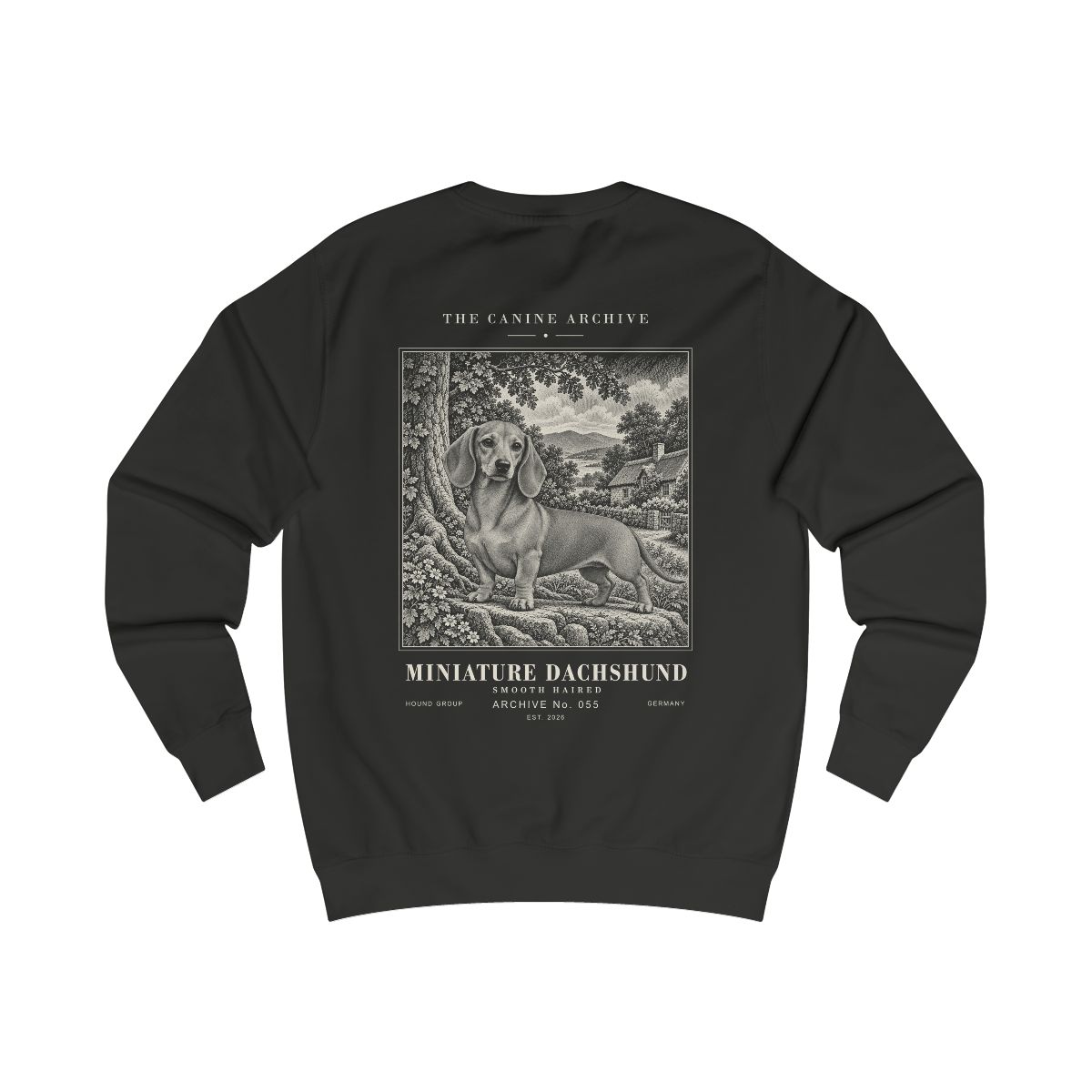 Miniature Dachshund Smooth Haired Sweatshirt