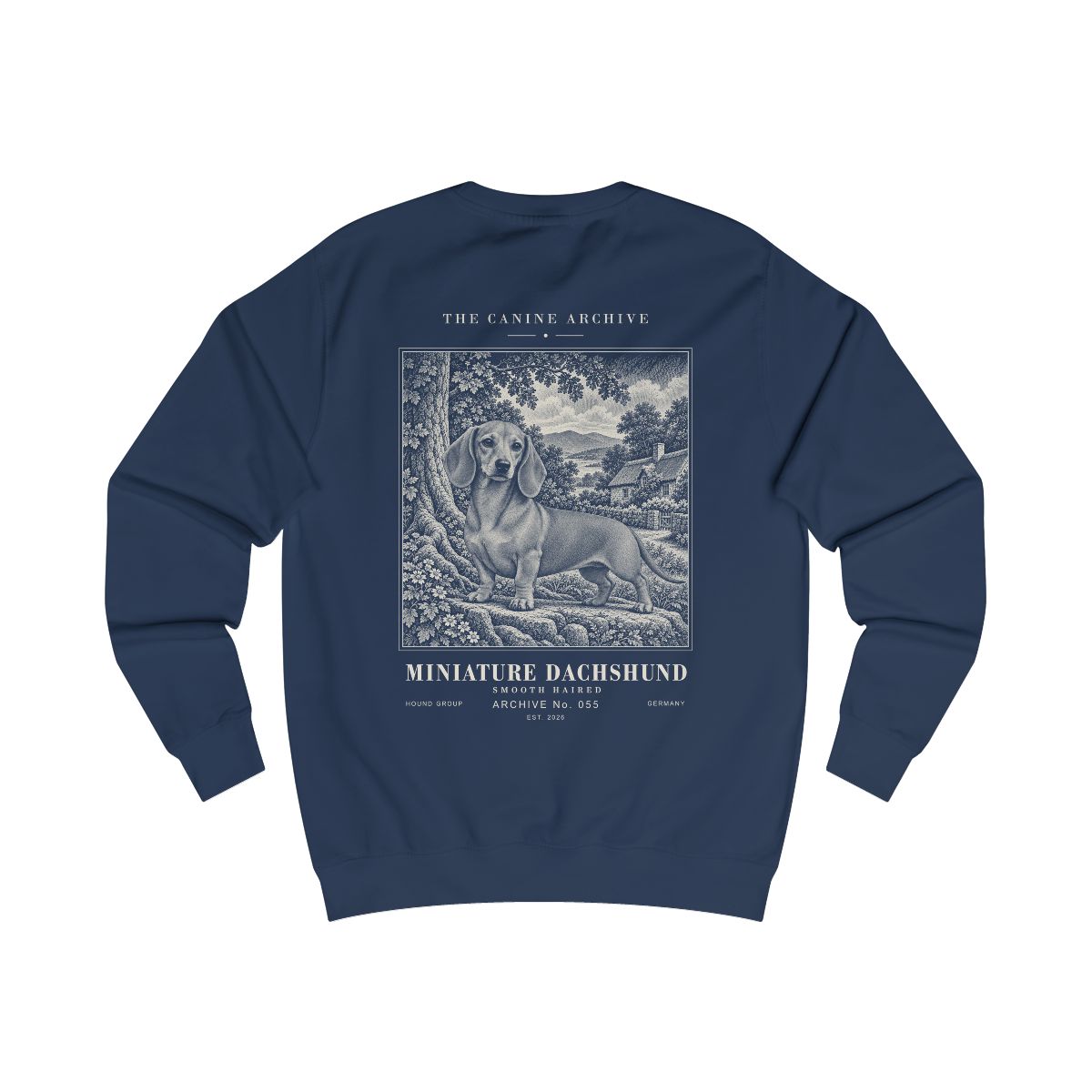 Miniature Dachshund Smooth Haired Sweatshirt