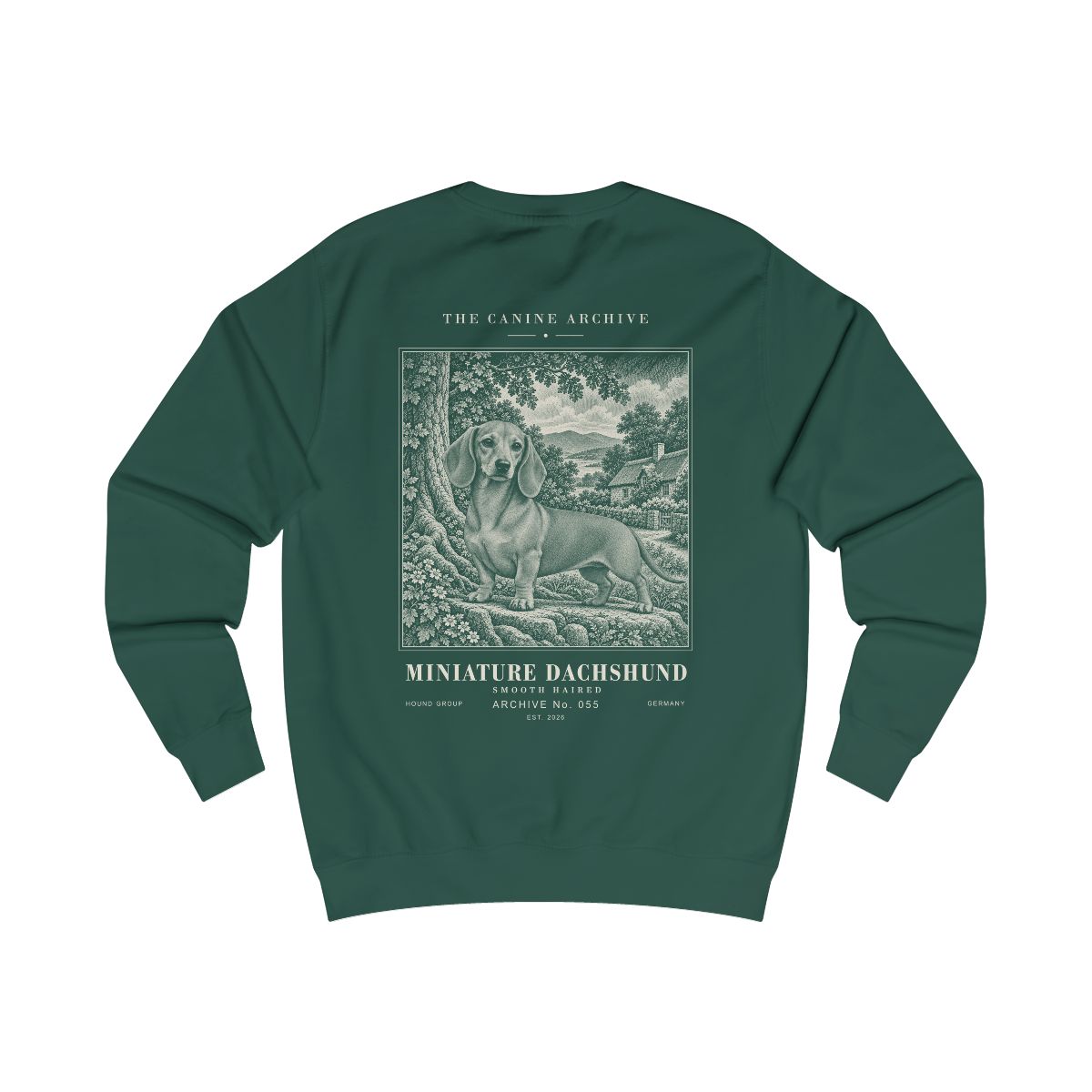Miniature Dachshund Smooth Haired Sweatshirt