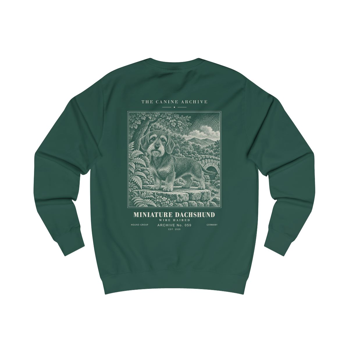 Miniature Dachshund Wire Haired Sweatshirt